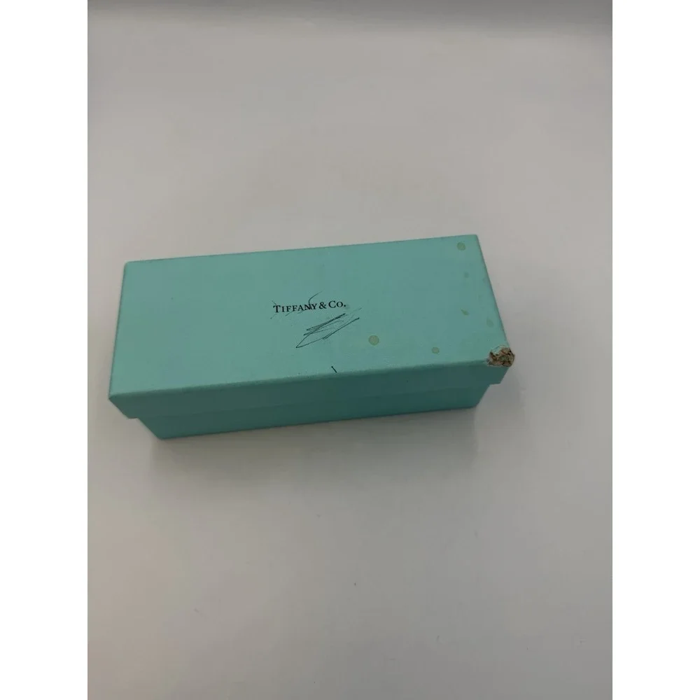 Tiffany & Co Blue Eyeglass Glasses Storage Box Case Empty Replacement READ